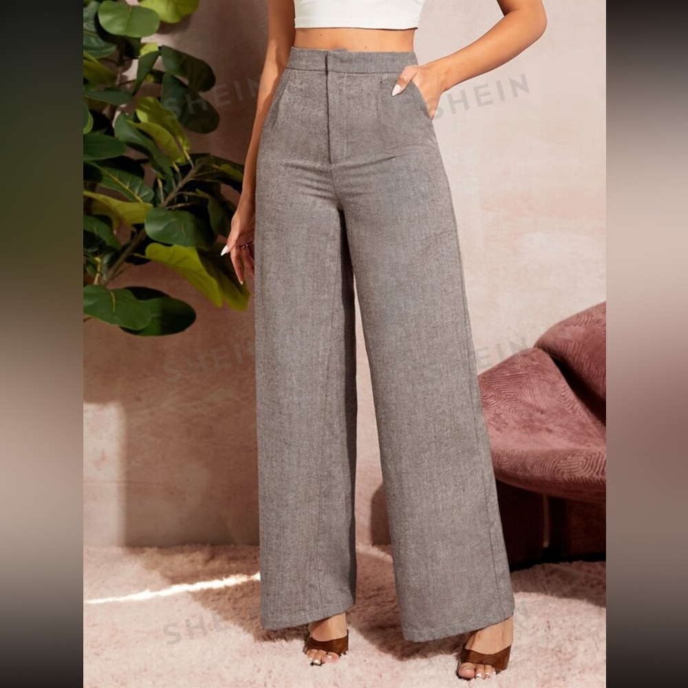 Privé Women High Waist Wide Leg Pants